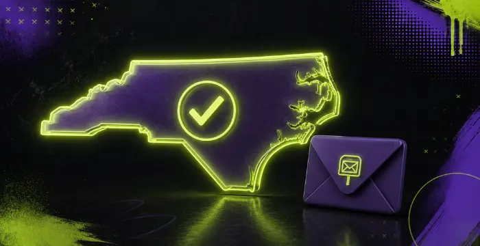 North Carolina sweepstakes eligibility with verified status and mail-in entry
