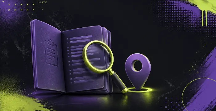 Sweepstakes casino research guide with location search and review checklist