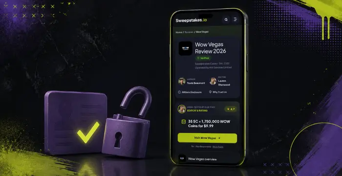 Wow Vegas casino review with secure account access and verification
