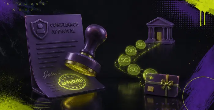 Sweepstakes casino compliance approval with Sweeps Coins and secure rewards