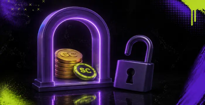 Gold Coins and Sweeps Coin with unlocked secure access