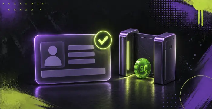 Verified account with Sweeps Coin reward and secure access