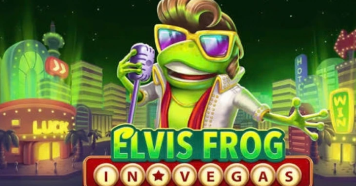 Elvis Frog in Vegas