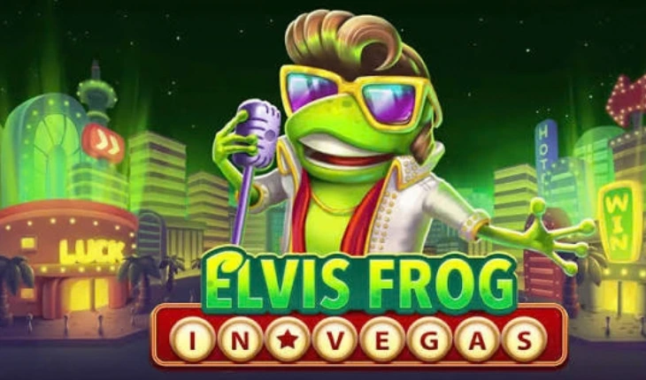 Elvis Frog in Vegas