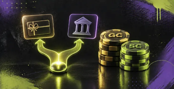 Path splitting to gift and bank icons next to GC and SC chip stacks