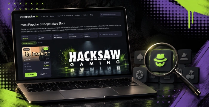 Find Hacksaw Gaming in the Lobby