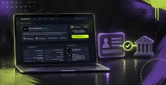 Wow Vegas review with verified identity and bank account connection