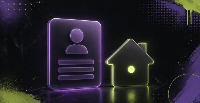 Referral bonus with user profile and home address verification