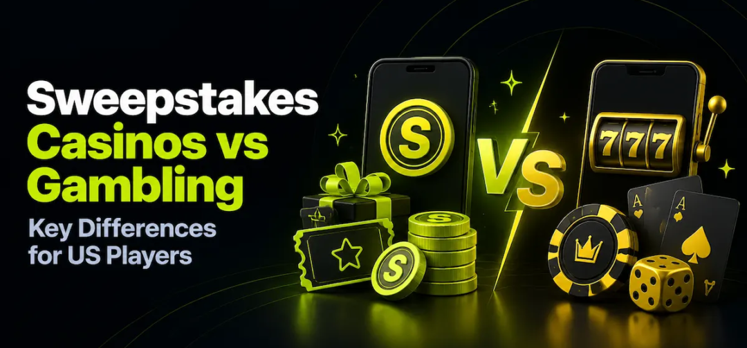 Sweepstakes Casinos vs Gambling