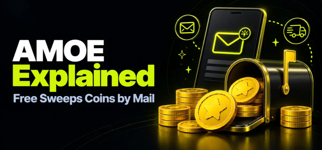What is AMOE? How to Get Free Sweeps Coins by Mail in 2026