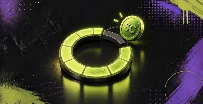Sweeps Coin (SC) playthrough progress tracker showing wagering requirements and completion status. Sweeps Coin (SC) playthrough progress tracker showing wagering requirements and completion status.